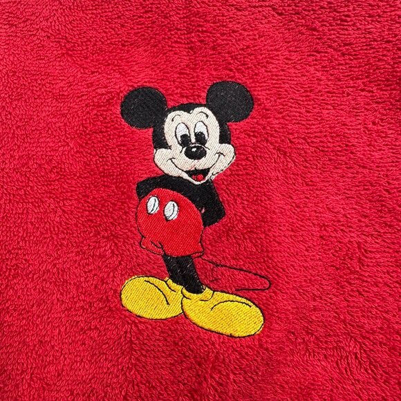 Mickey Minnie Mouse Towels Embroidered Hand Towel Set Cute Bathroom Decor - Picture 6 of 8